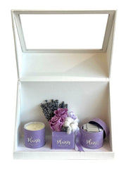 تريو بوكس - أبيض مزدوج