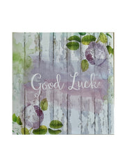 Greeting Card - Good Luck Purple