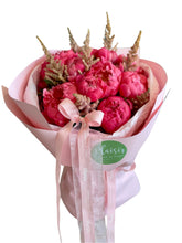 Hand-Tied Bouquet - Peonies and Astilbe