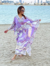 Fashion – Printed Kaftan Purple