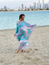 Fashion – Printed Kaftan Blue