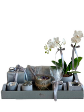 Eid Gift Tray - Grey (Large)