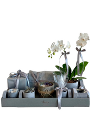 Eid Gift Tray - Grey (Large)