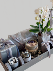 Eid Gift Tray - Grey (Large)