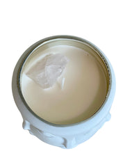 شمعة - فيزاج صويا مع كريستال وايت