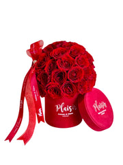 Giftset - Exquisite Fragrance and Fresh Red Roses