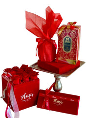 مجموعة هدايا - شغف باللون الأحمر اللانهائي