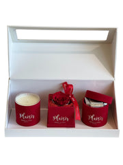 صندوق ثلاثي - أبيض كلاسيكي