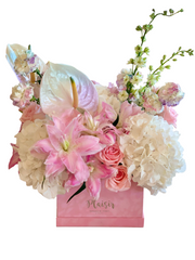 Velvet Square Large - Unicorn Love