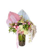 Vase - Roses Hydrangeas Orchids Your Forever Fan