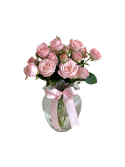 مزهرية صغيرة بابليشيوس - رذاذ الورود الوردية