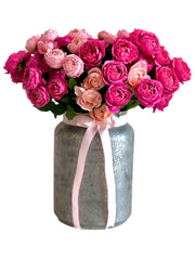Vase - Garden Rose Julietta Mix