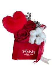 Forever Rose Infinity - Double Red on Red