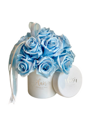 فور إيفر روز إنفينيتي - قبة صغيرة باللون الأزرق السماوي على الأبيض