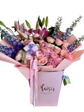Hand-Tied Bouquet - Bubblegum Luxury