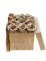 Forever Rose Infinity - Nine Gold on Tan