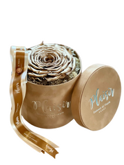 Forever Rose Infinity - Single XL Gold on Tan