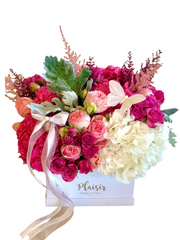 Velvet Square Large - Butterfly Love