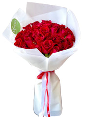 Hand-Tied Bouquet - 31 Red Roses