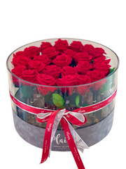 Forever Rose Infinity - Acrylic Round