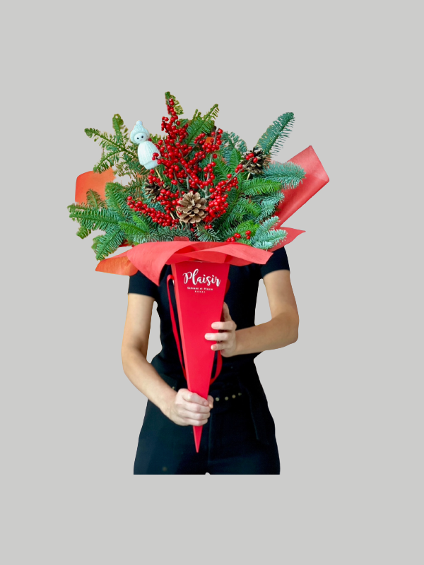 Festive Flower Cone