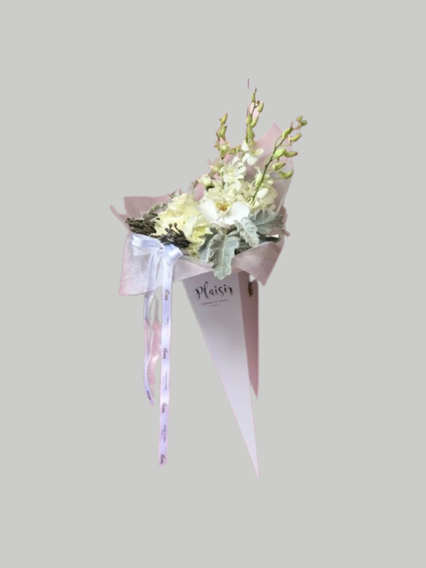 Flower Cone - Medium White