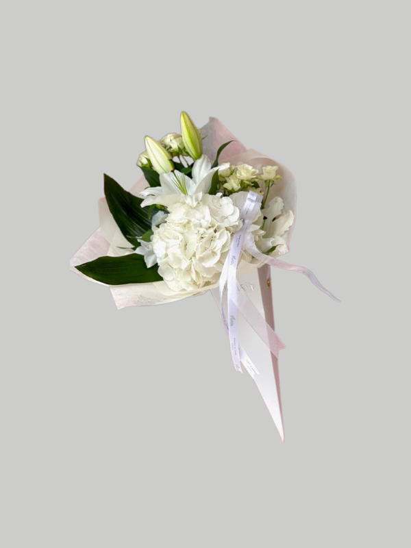 Flower Cone - Small White