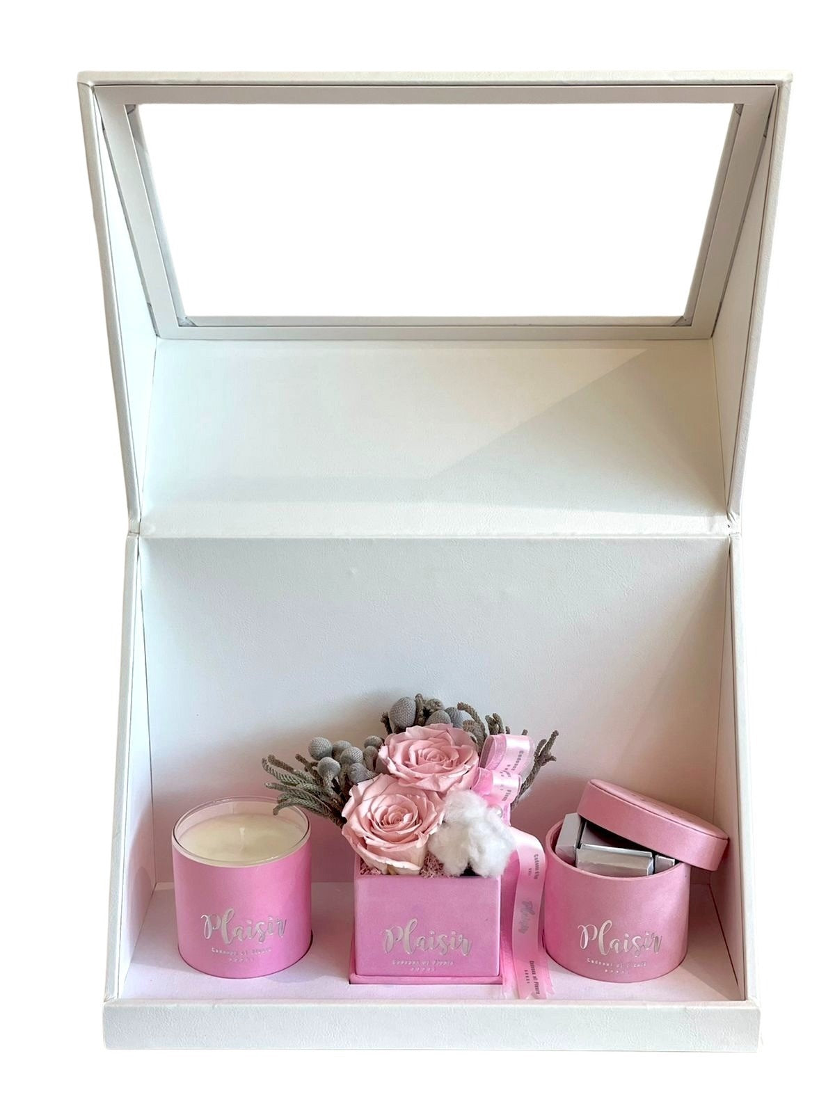 تريو بوكس ​​- أبيض مزدوج