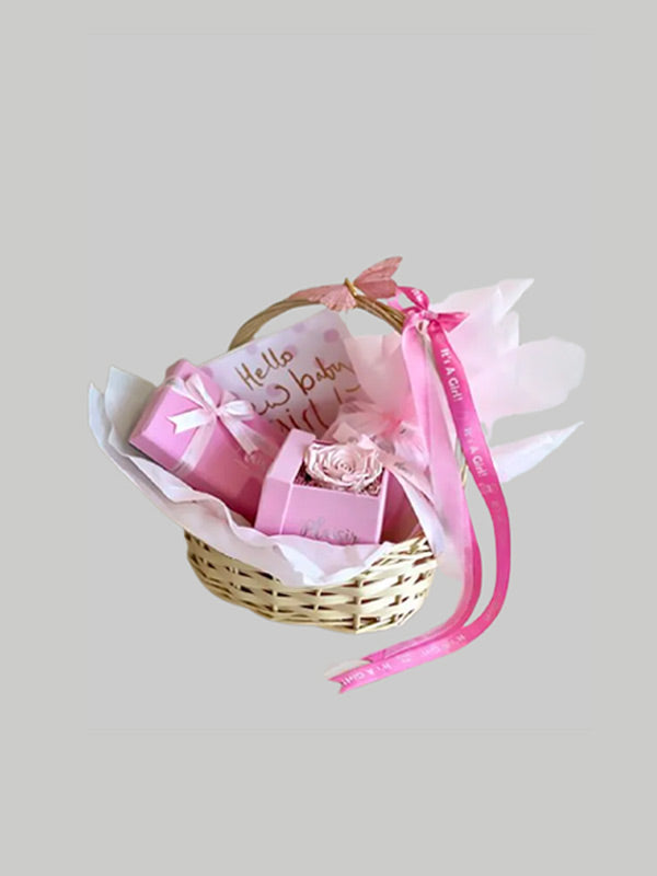 Giftset - Basket Baby Girl