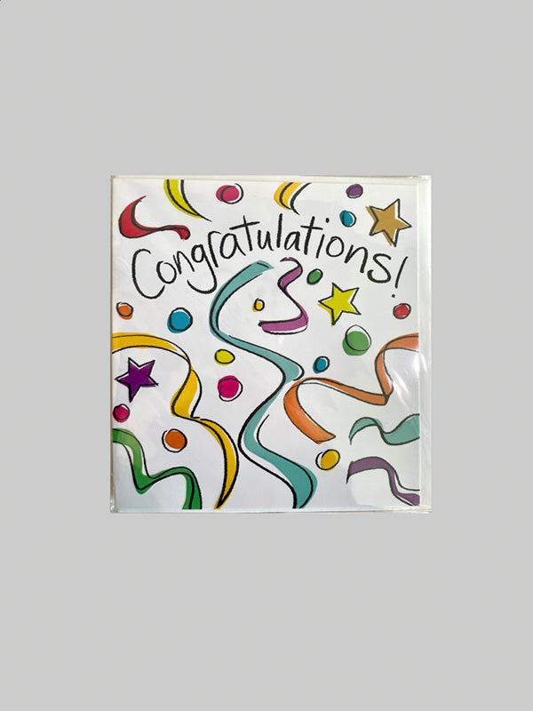 Greeting Card - Congratulations Confetti