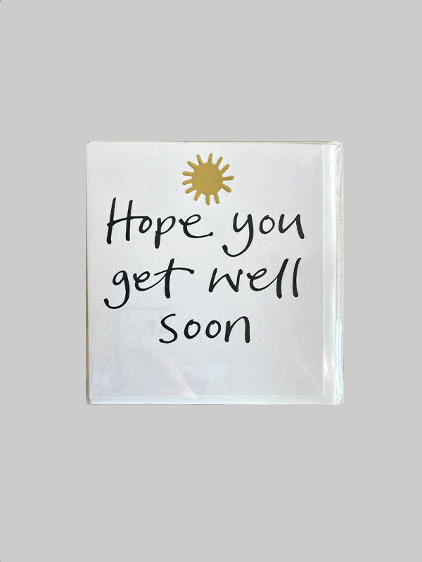 Greeting Card - Get Well Soon