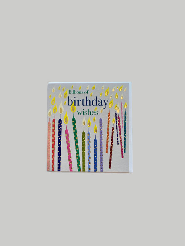 Greeting Card - Birthday Candles