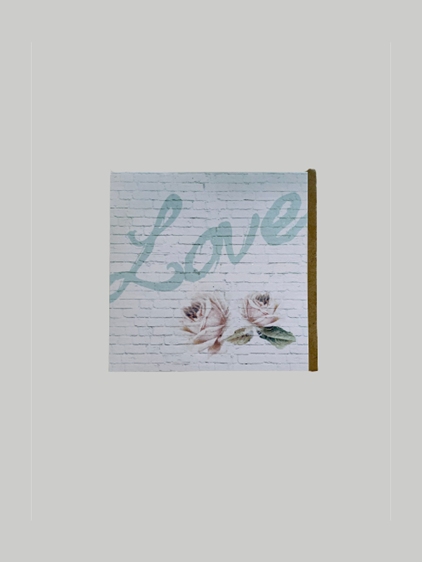 Greeting Card - Love Soft Blue