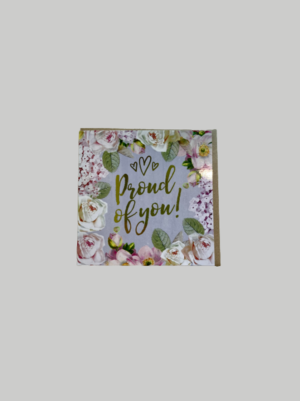 Greeting Card - Proud of You