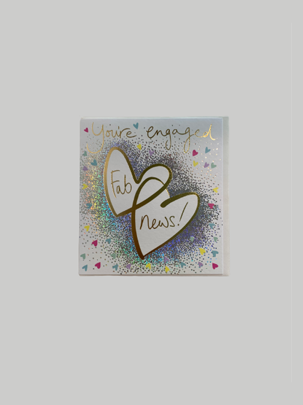 Greeting Card - Engagement Fab News