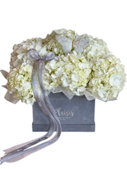 Velvet Square - Hydrangeas