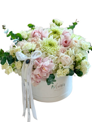 Velvet 25 Dia - Luxury White Floral