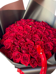 Hand-Tied Bouquet - 51 Red Roses
