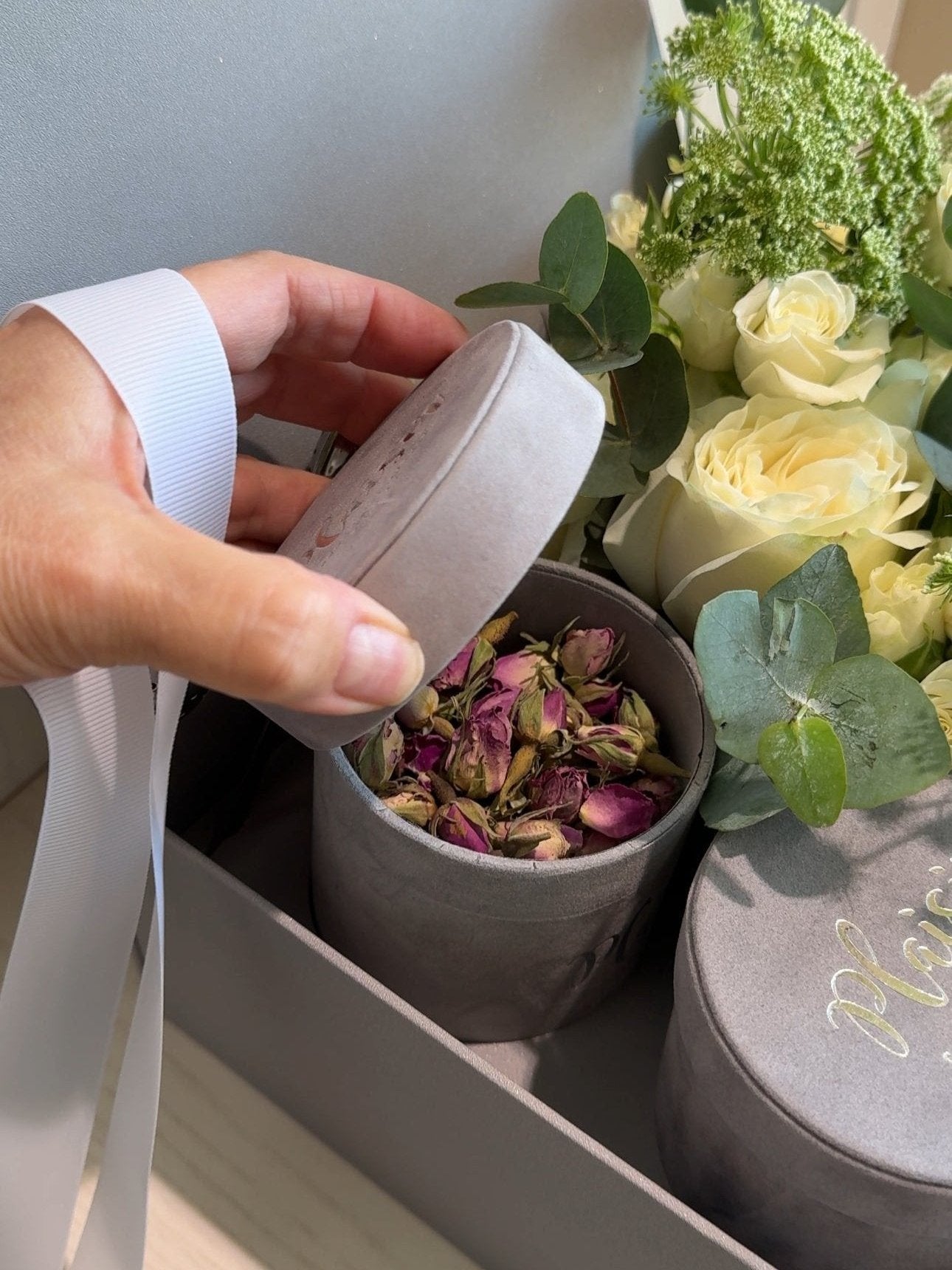 Luxury Floral Tea Box