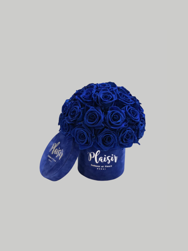 Forever Rose Infinity - Dome Mini Royal Blue