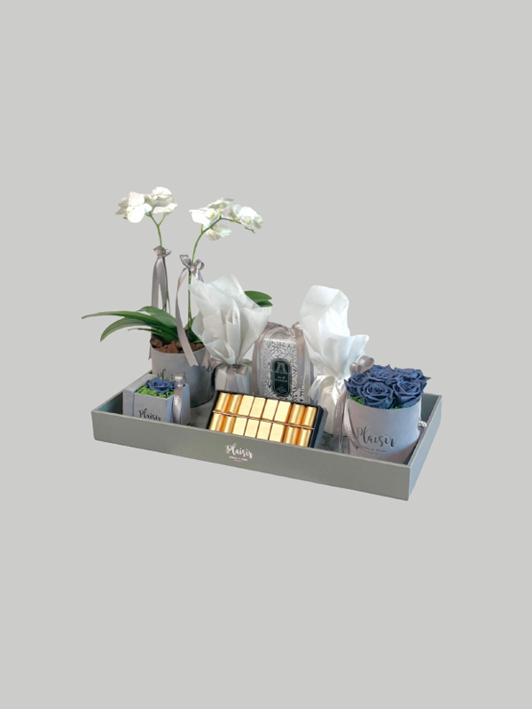 Giftset - Luxury Tray Grey Large