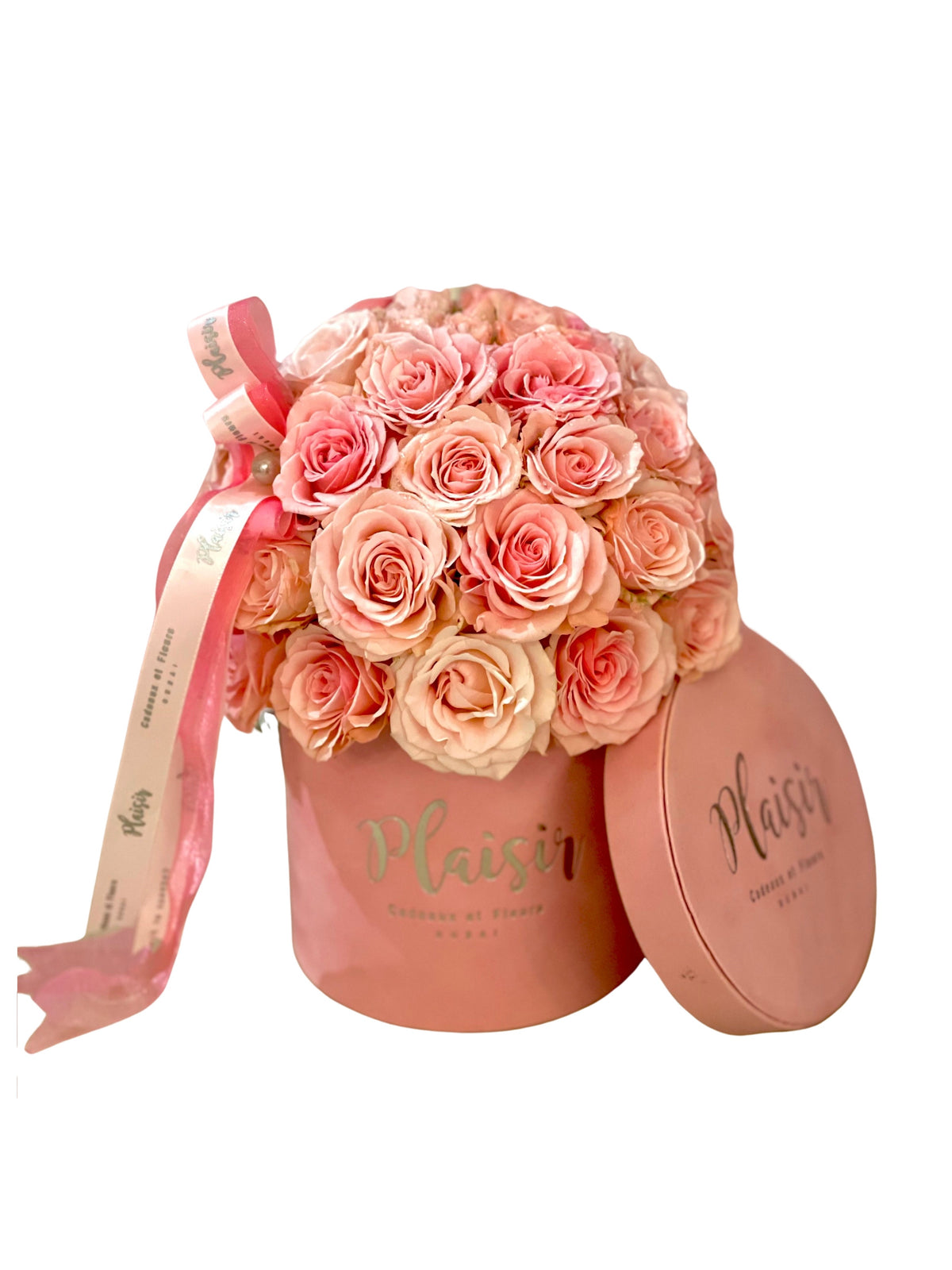 Velvet Cylinder Mini - Rose Dome