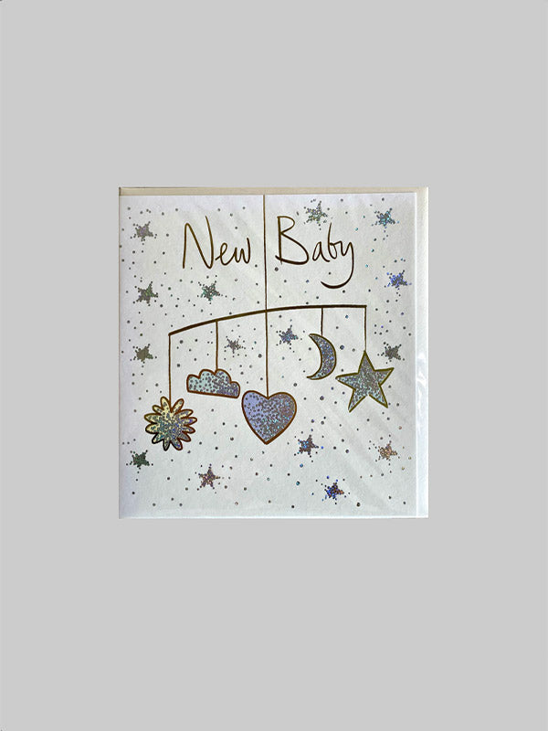 Greeting Card - New Baby Mobile