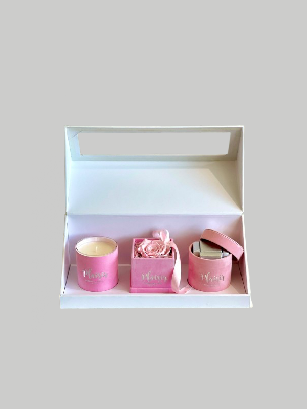 Trio Box - Classic Pink