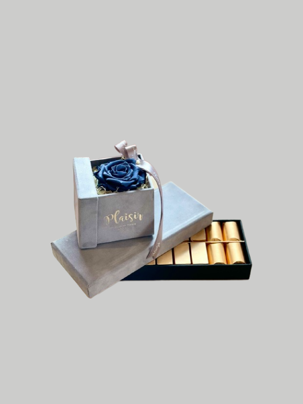 Giftset - Single Infinity Grey and Choco