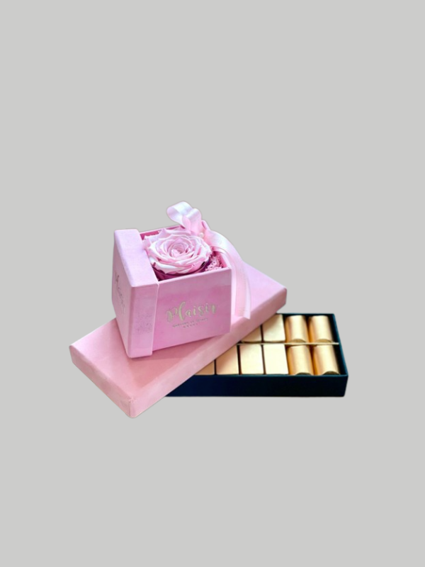 Giftset - Single Infinity Pink and Choco