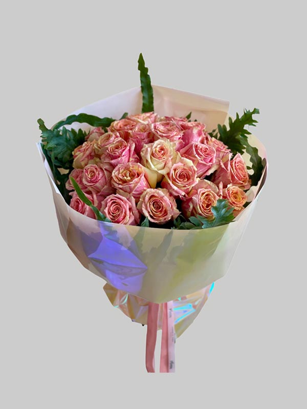 Unique Rose Bouquet - Hand-Tied Bouquet