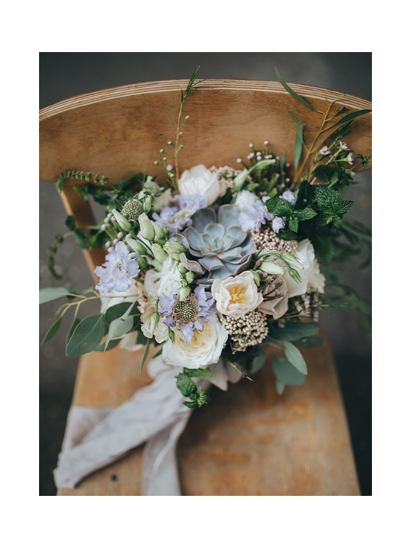 Bridal Bouquet - Succulent Inspired Bouquet