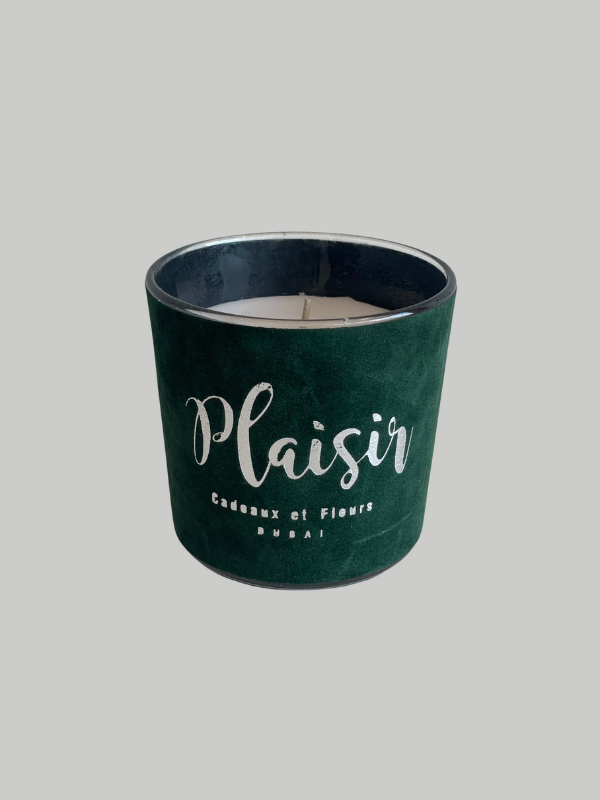 Candle - Vanilla Forest Green 