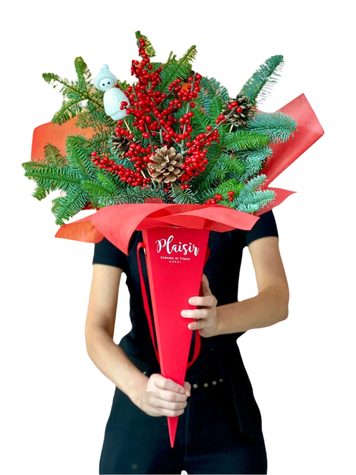Christmas Flower Cone
